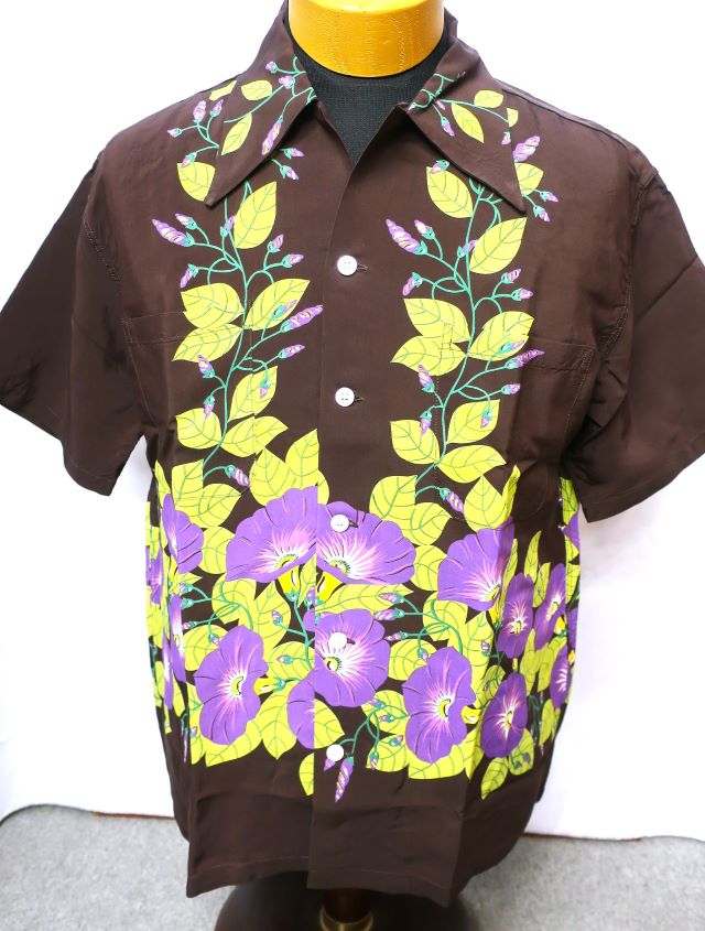 Duke Kahanamoku 半袖レーヨン アロハシャツ