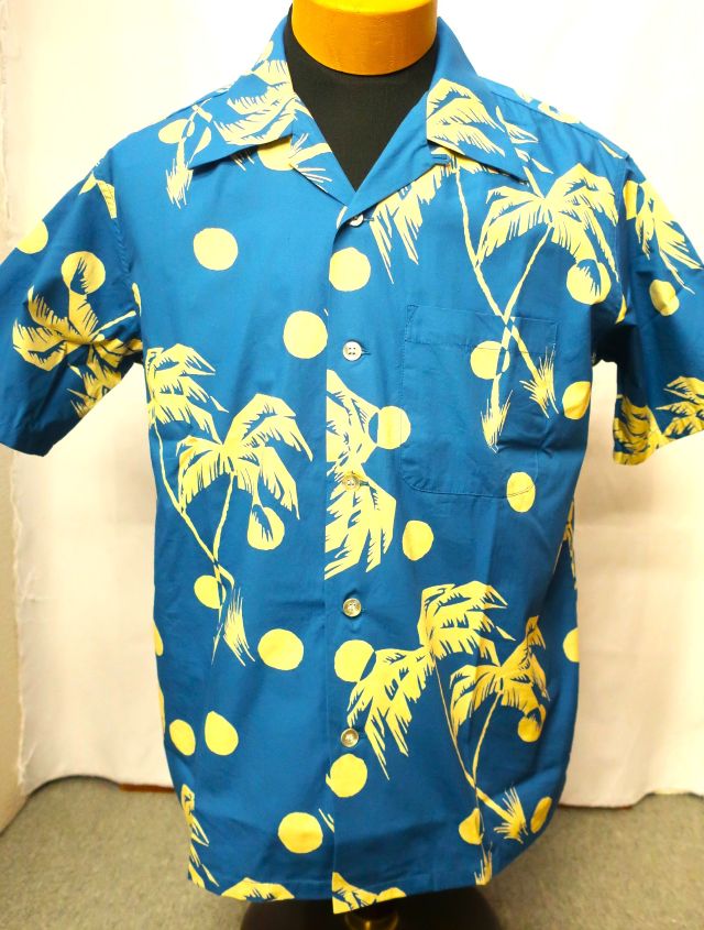 Duke Kahanamoku 半袖コットン ハワイアンシャツ