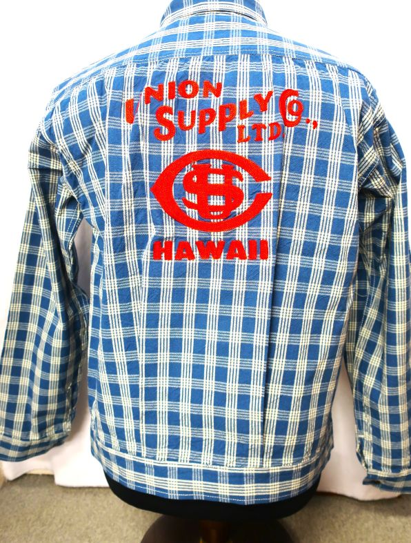 UNION SUPPLY パラカチェック シャツブラウス W／EMB