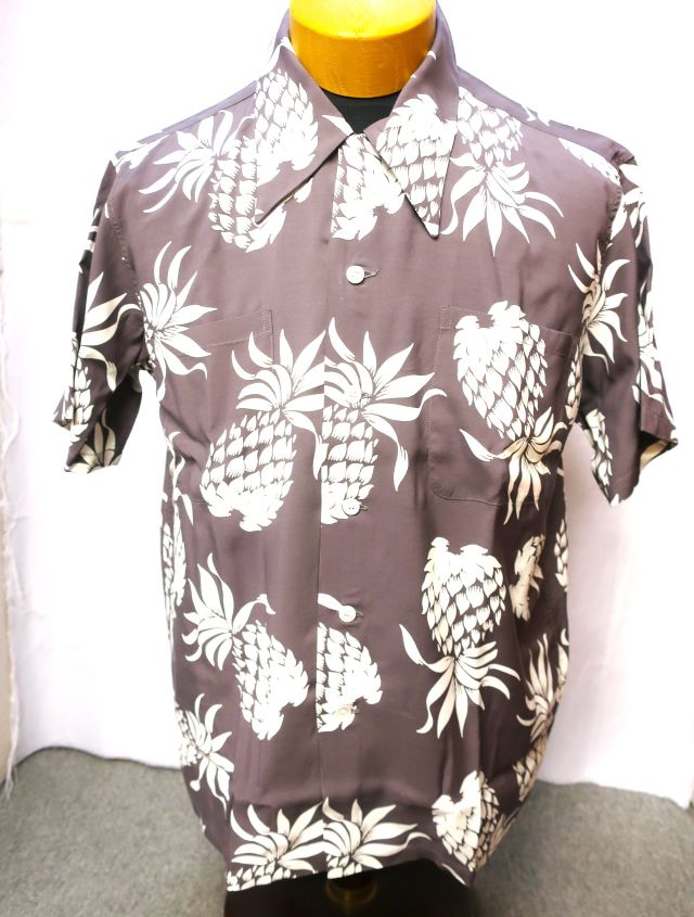 Duke Kahanamoku 半袖レーヨン アロハシャツ