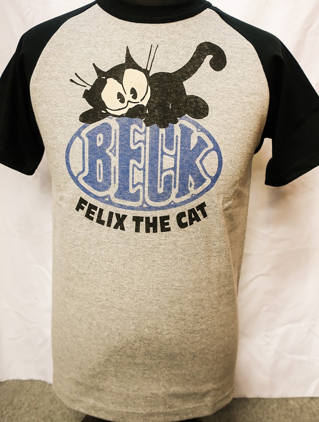 FELIX THE CAT ラグランスリーブ 半袖Tシャツ