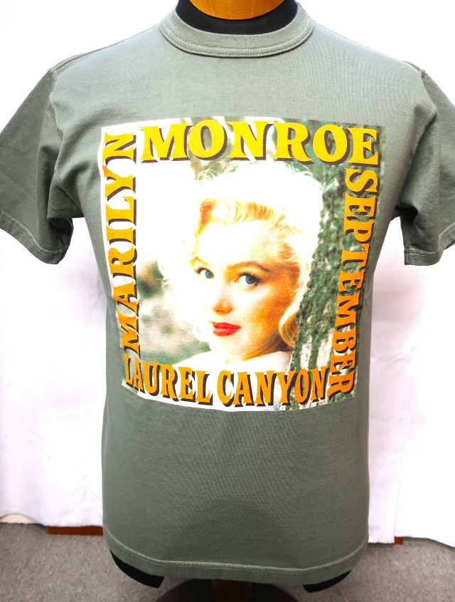 マリリン・モンロー 半袖Tシャツ