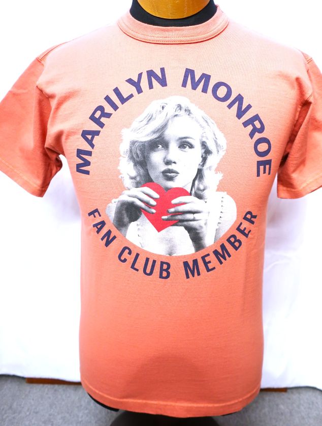 マリリン・モンロー 半袖Tシャツ