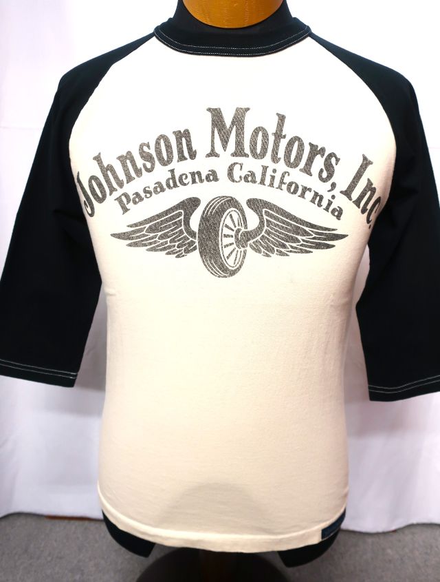 JOHNSON MOTORS クロップドラグラン Tシャツ