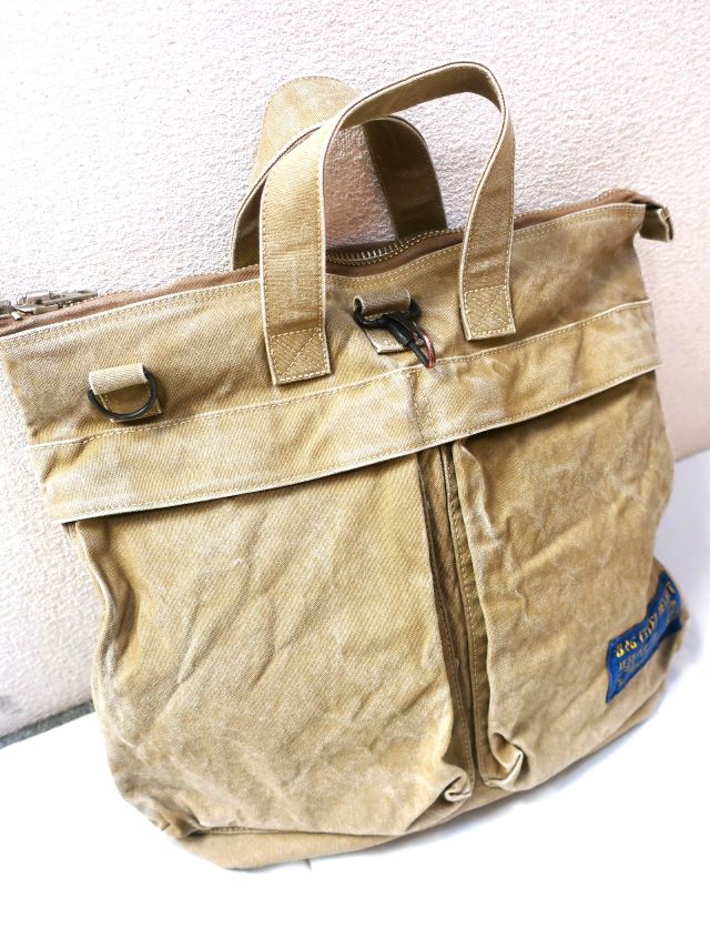 ヘルメットバッグ キャンバスクロス