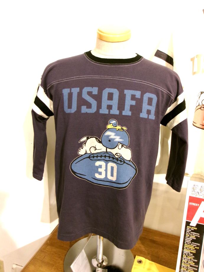 SNOOPY フットボール シャツ