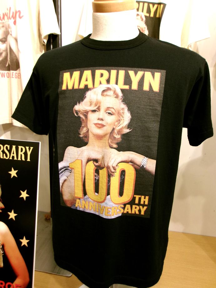 マリリン・モンロー 半袖Tシャツ
