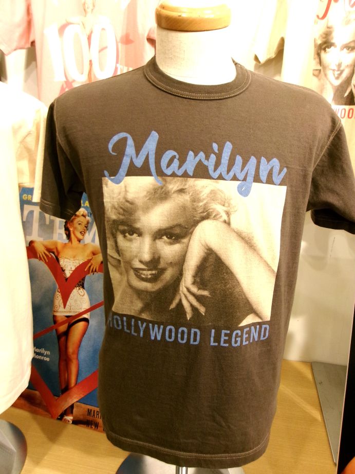 マリリン・モンロー 半袖Tシャツ