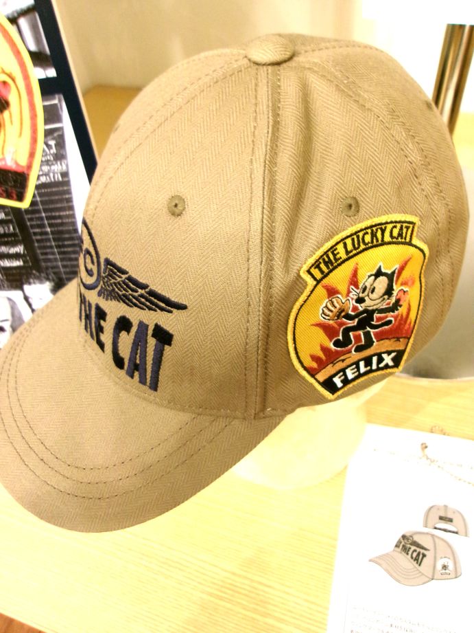 FELIX THE CAT コットン ヘリンボーン キャップ