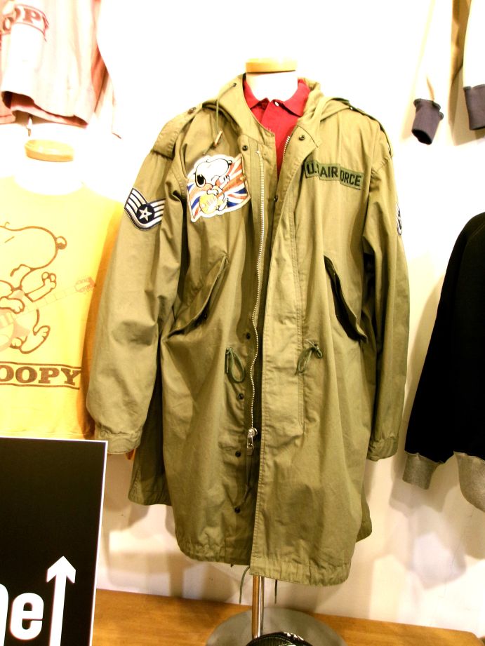 SNOOPY M-51 シェルパーカー