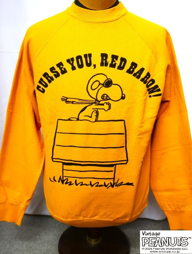 WAREHOUSE x PEANUTS スウェットシャツ