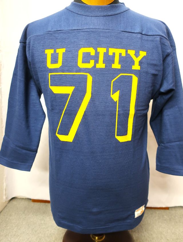 7分袖 フットボールTシャツ
