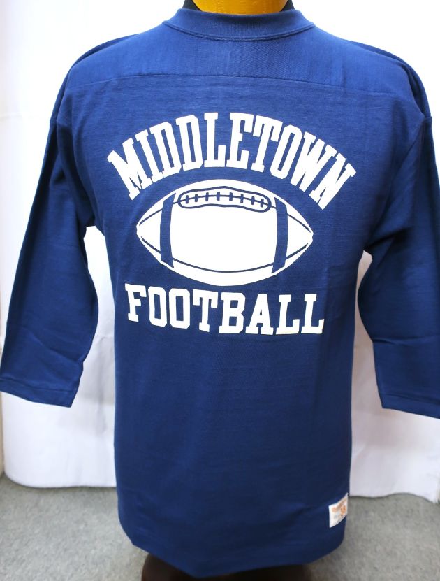 7分袖 フットボールTシャツ