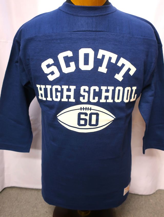 7分袖 フットボールTシャツ