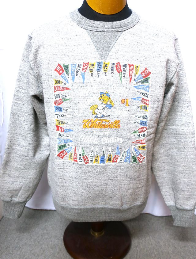 W／PRINT スウェットシャツ